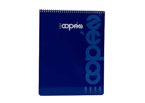 BLOCK ESPIRAL SIN RAYA 100H COLORES T/CARTA VERTICAL